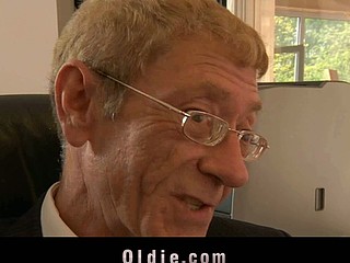 The almost all excellent way to get oldyoung fucking intercourse from your cleaning lady is to fire her. Then, that chick will do whatsoever necessary to please u. For this grandpa boss the pleasing comes when that chick goes down to give to his old shlong a precious oral-job