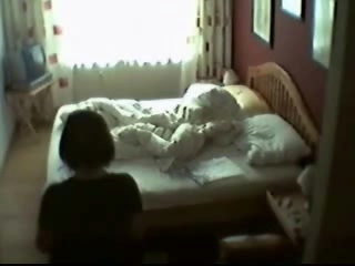 My mum in her bedroom masturbating. Hidden cam
