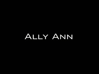 Ally Ann Enjoys Massage but Shlong Betwixt Her Feet More